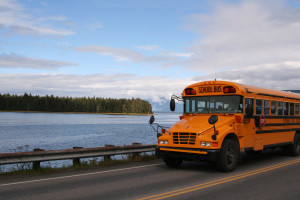 School Bus in Alaska