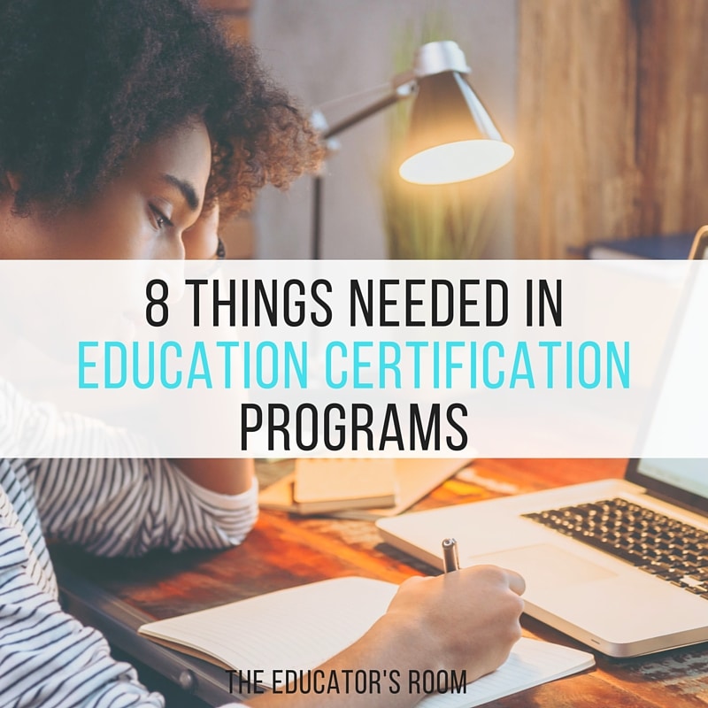 education certification