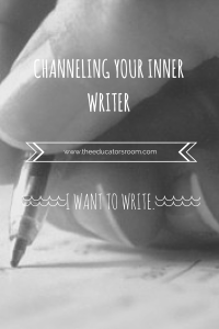 Channeling your inner writer