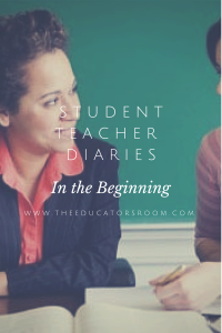 student teacher diaries
