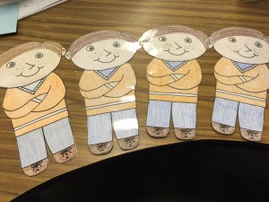 Author's Flat Stanleys ready for their adventures!