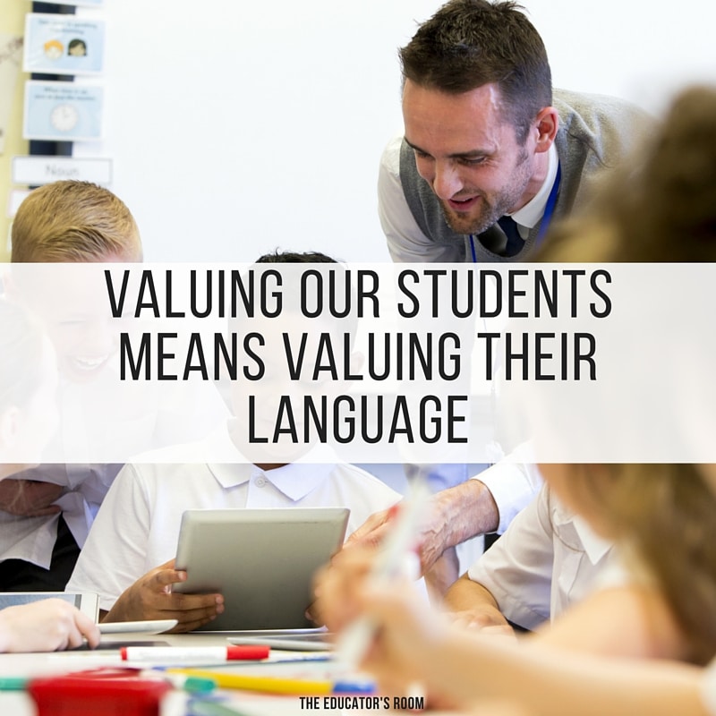 value their language