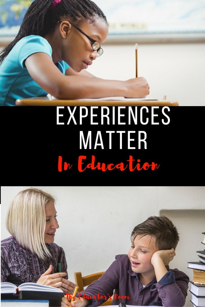 Experiences Matter
