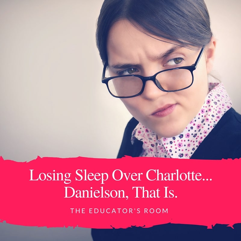 Losing Sleep Over Charlotte... Danielson, That Is.