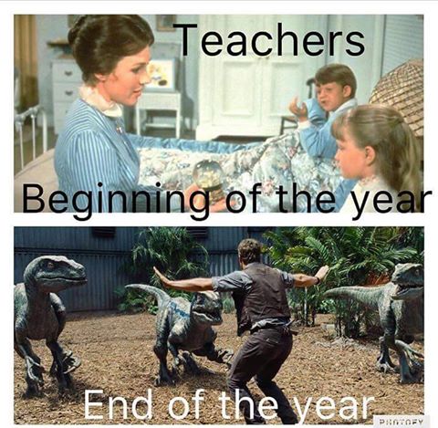 end of the year teaching meme