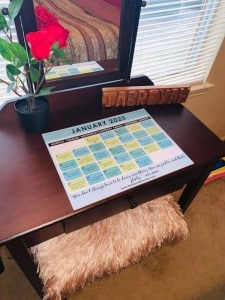 Teacher Self-Care Calendar