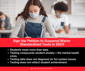 Suspend Standardized Testing