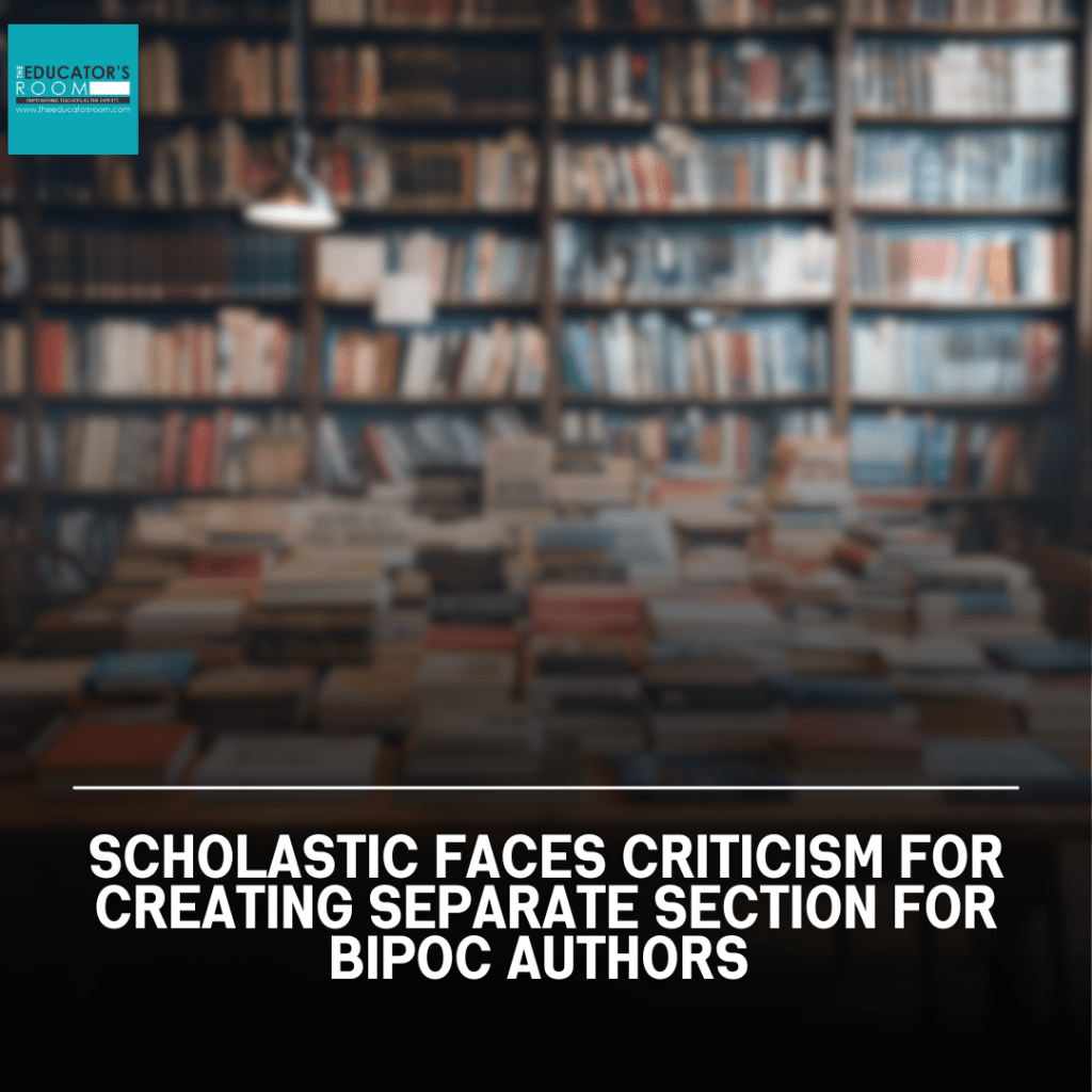 Scholastic faces criticism for creating separate section for BIPOC authors